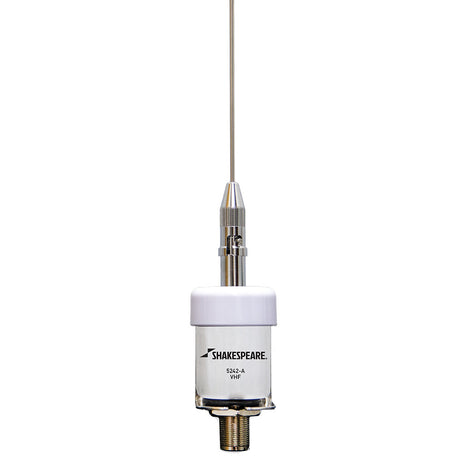 Shakespeare VHF 36in 5242A SS Whip Low Profile EndFed Antenna  No Cable
