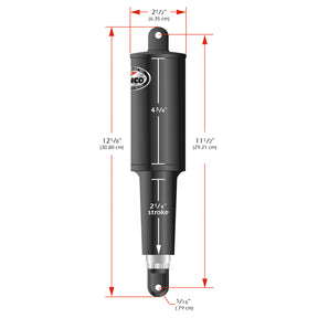 Lenco 101 Standard Actuator  24V  214 Stroke