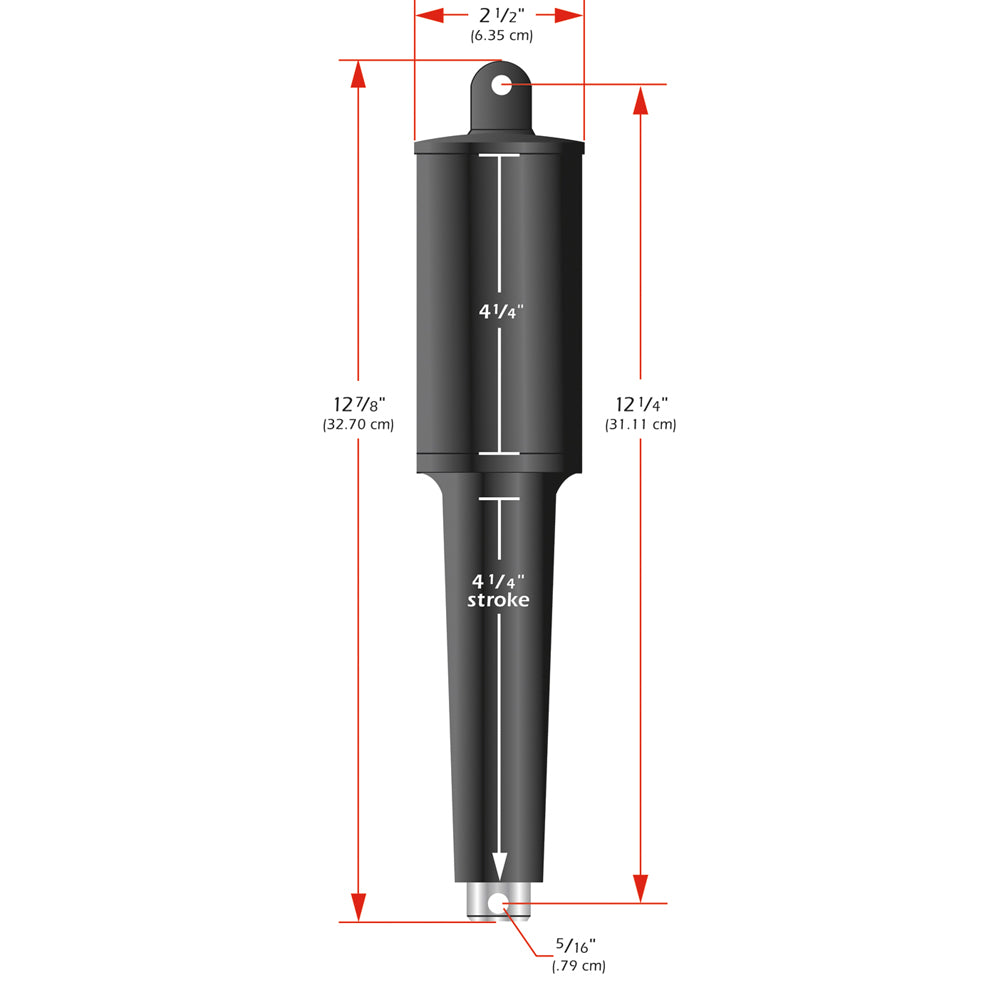 Lenco 102XD Extreme Duty Actuator  12V  414 Stroke