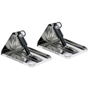 Lenco 18 x 14 Heavy Duty Performance Trim Tab Kit wo     Switch Kit 12V