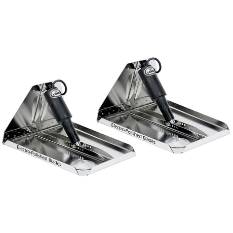 Lenco 18 x 14 Heavy Duty Performance Trim Tab Kit wo     Switch Kit 12V
