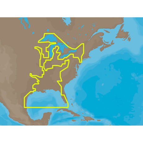 CMAP MAX NAM023  US Gulf Coast  Inland Rivers  SD Card