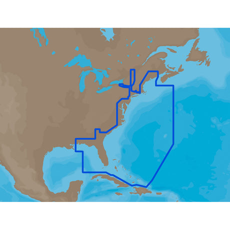 CMAP MAX NAM022  US East Coast  The Bahamas  SD Card