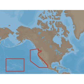 CMAP MAX NAM024  US West Coast  Hawaii  SD Card