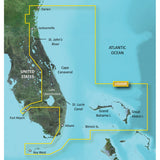 Garmin BlueChart g3 Vision HD  VUS009R  Jacksonville  Key West  microSDSD