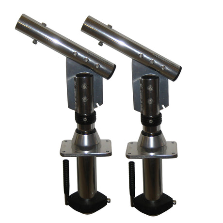 Lees Sidewinder BoltIn Outrigger Mounts LayDown Version  SilverPair
