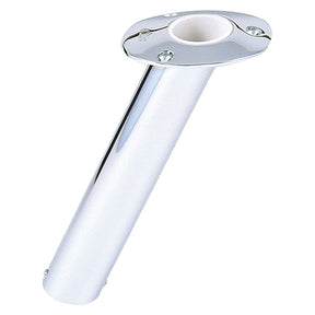 Lees 30 Degree Stainless Steel Flush Mount Rod Holder  2 OD