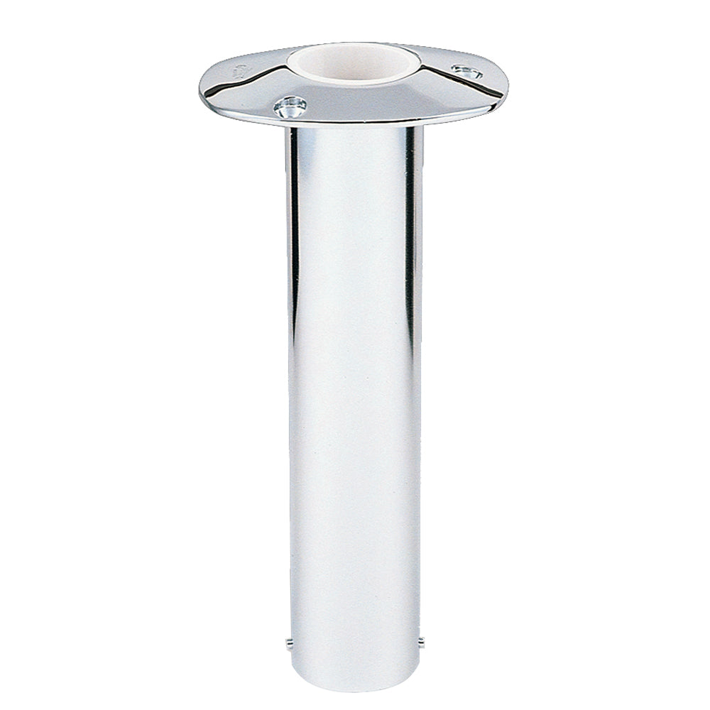 Lees 0 Degree Stainless Steel Flush Mount Rod Holder  225 OD