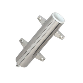 Lees Stainless Steel Heavy Duty Bulkhead Mount wSwivel Base  225 OD X 105 Tube