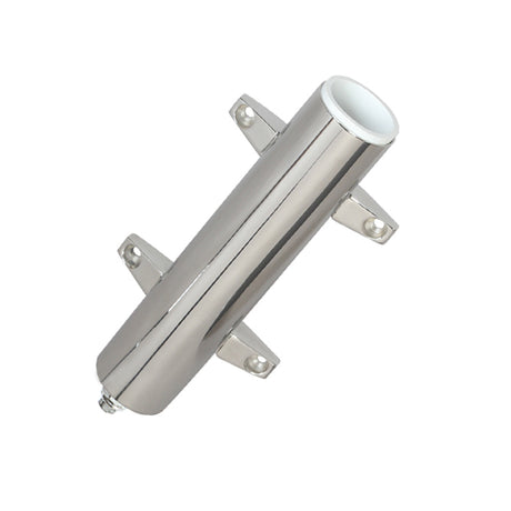Lees Stainless Steel Heavy Duty Bulkhead Mount wSwivel Base  225 OD X 105 Tube