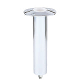 Lees 0 Degree Stainless Steel Swivel Base Flush Mount Rod Holder 225 OD X 105 Tube