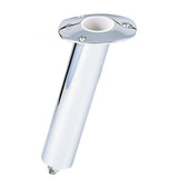 Lees 15 Stainless Steel Swivel Base Flush Mount Rod Holder  Extra Long Tube 225 OD X 145 Tube