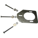 Lees Stainless Steel Backing Plate fHeavy Rod Holders