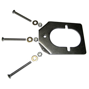 Lees Stainless Steel Backing Plate fMedium Rod Holders