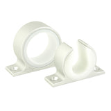 Lees Single Rod Rack Set  Satin Silver Finish