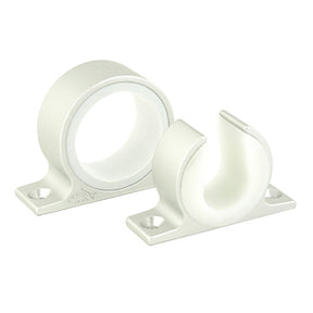 Lees Single Rod Rack Set  Satin Silver Finish