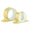 Lees Single Rod Rack Set  Bright Gold Finish