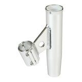 Lees ClampOn Rod Holder  Silver Aluminum  Vertical Mount  Fits 1660 OD Pipe