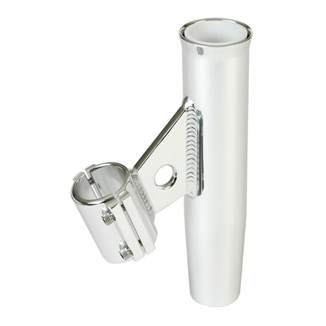 Lees ClampOn Rod Holder  Silver Aluminum  Vertical Mount  Fits 1900 OD Pipe