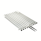 Lees 19 Extra Strong Bright Silver Outrigger Poles 2 OD