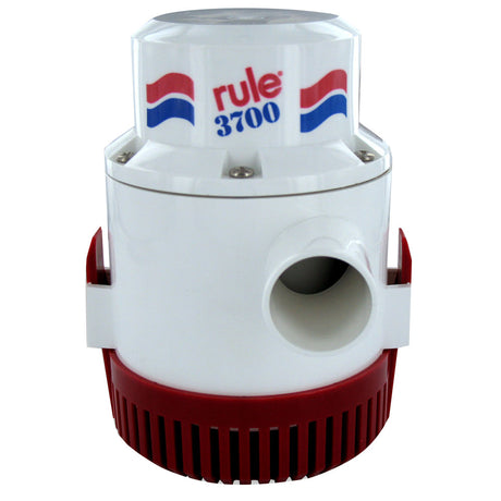 Rule 3700 GPH Bilge Pump Non Automatic 12V