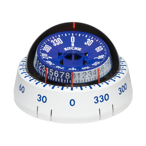 Ritchie XP98W XPort Tactician Compass  Surface Mount  White