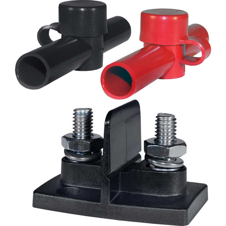Blue Sea 2018 Dual PowerPost Cable Connectors  1 X 516  1 X 38