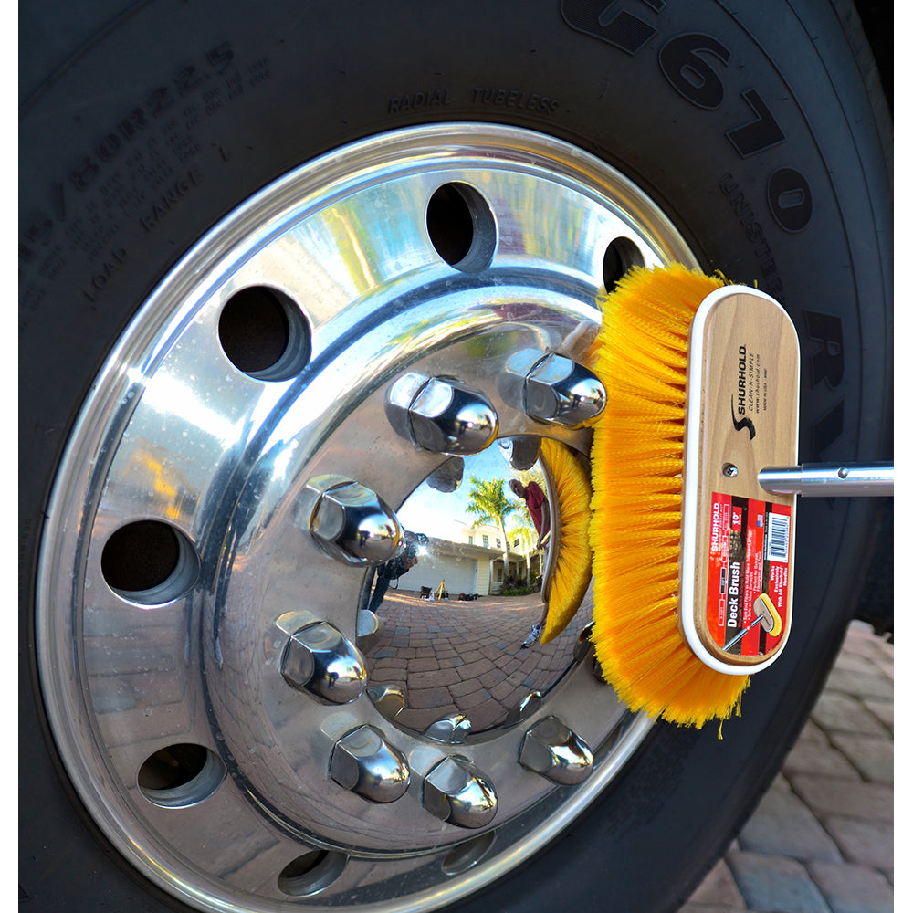 Shurhold 10 Polystyrene Medium Bristle Deck Brush