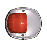 Perko LED Side Light  Red  12V  Chrome Plated Housing