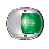 Perko LED Side Light  Green  12V  Chrome Plated Housing
