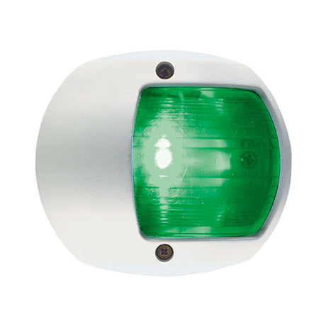 Perko LED Side Light  Green  12V  White Plastic Housing