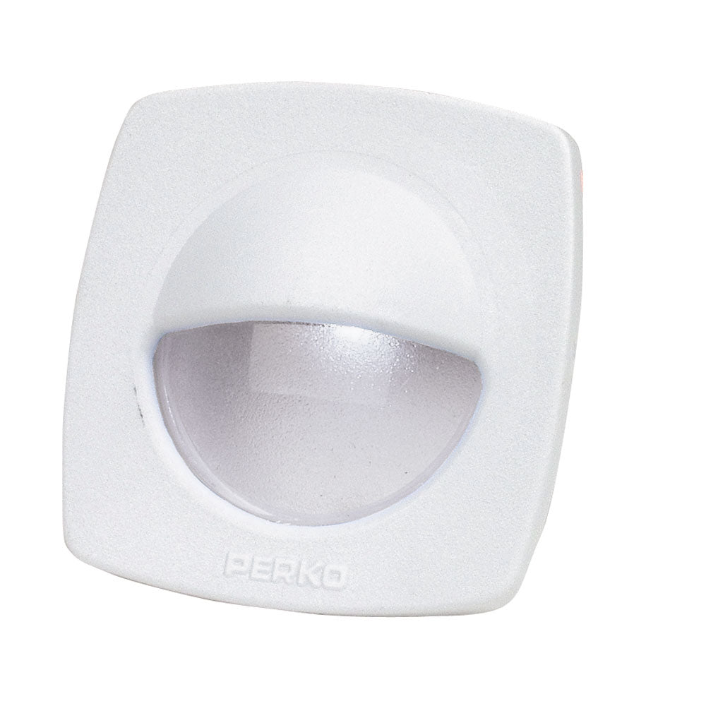 Perko LED Utility Light wSnapOn Front Cover  White