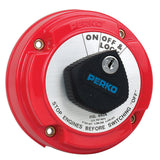 Perko Medium Duty Main Battery Disconnect Switch wAlternator Field Disconnect  Key Lock