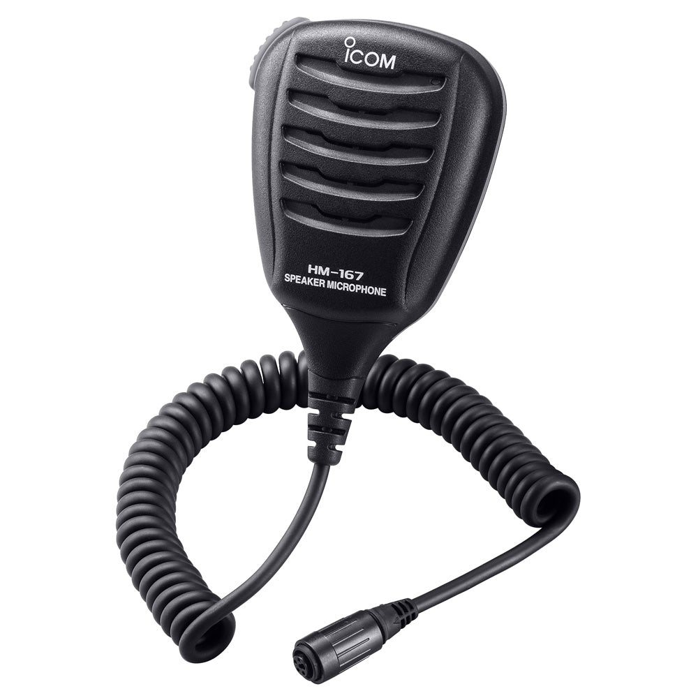 Icom HM167 Speaker Mic  Waterproof