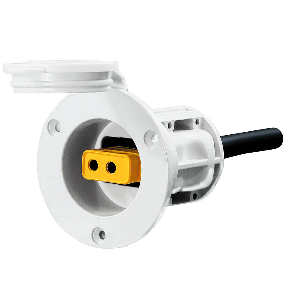 Cannon Flush Mount Power Port  White