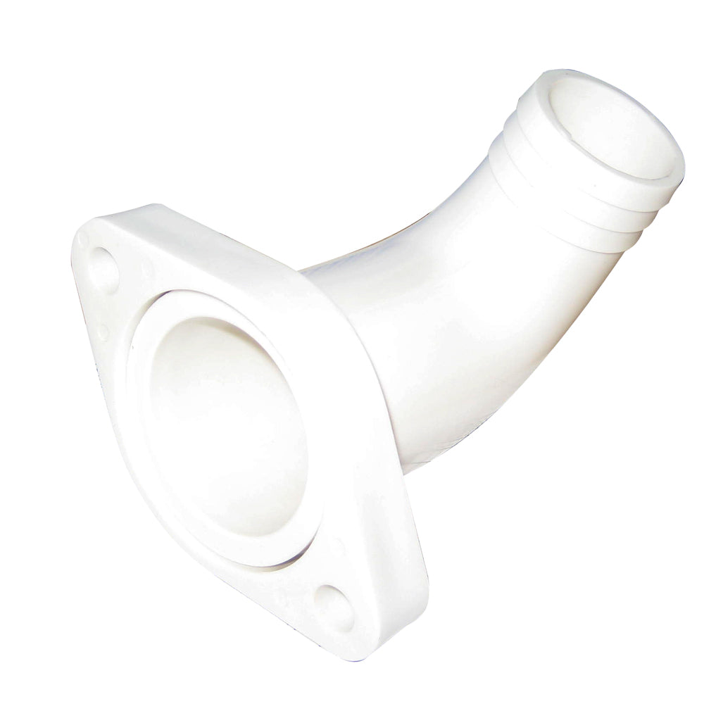 Raritan 90 Discharge Adapter wFlange  Straight To 90