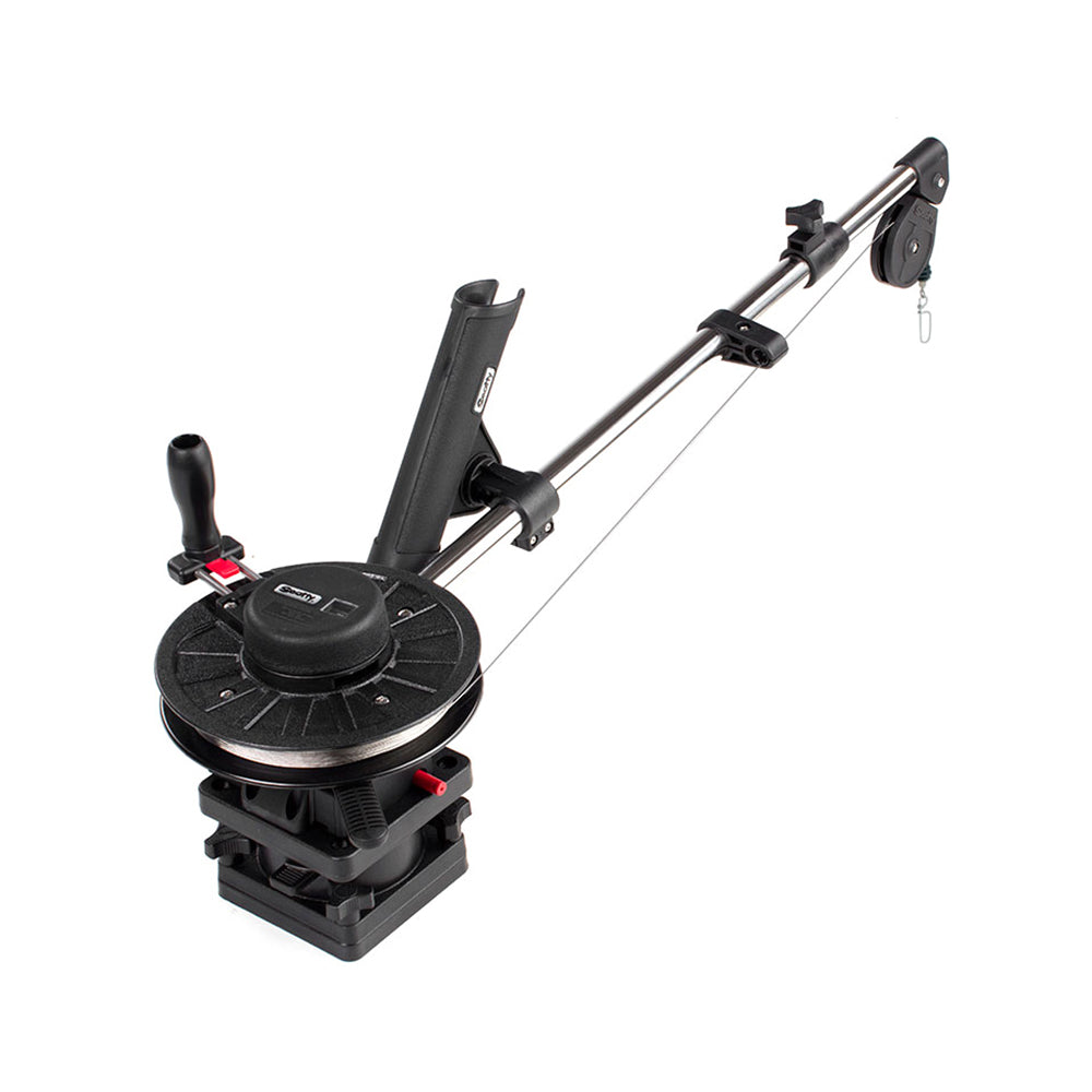 Scotty 1091 Telescoping 60 Longarm Combo Manual Downrigger w Swivel Base