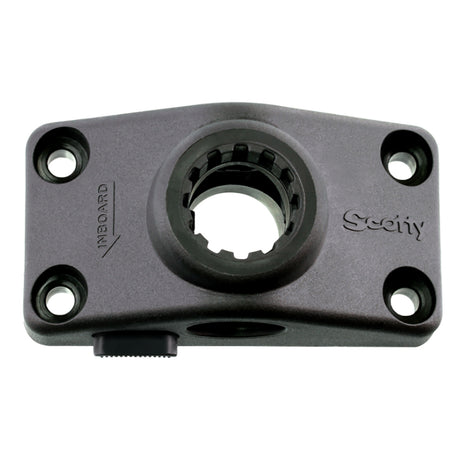 Scotty 241 Locking Combination Side or Deck Mount  Black