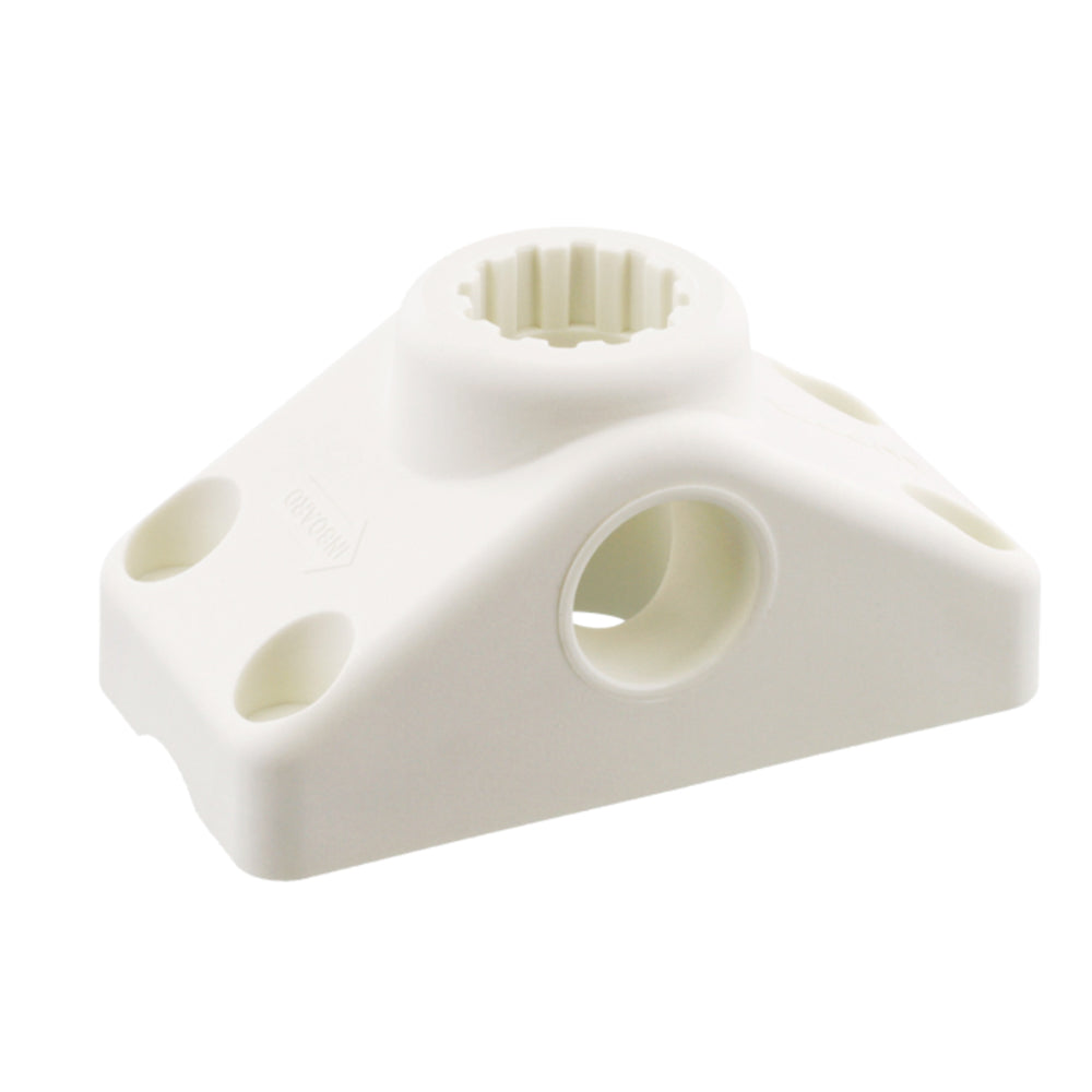 Scotty Combination Side  Deck Mount  White