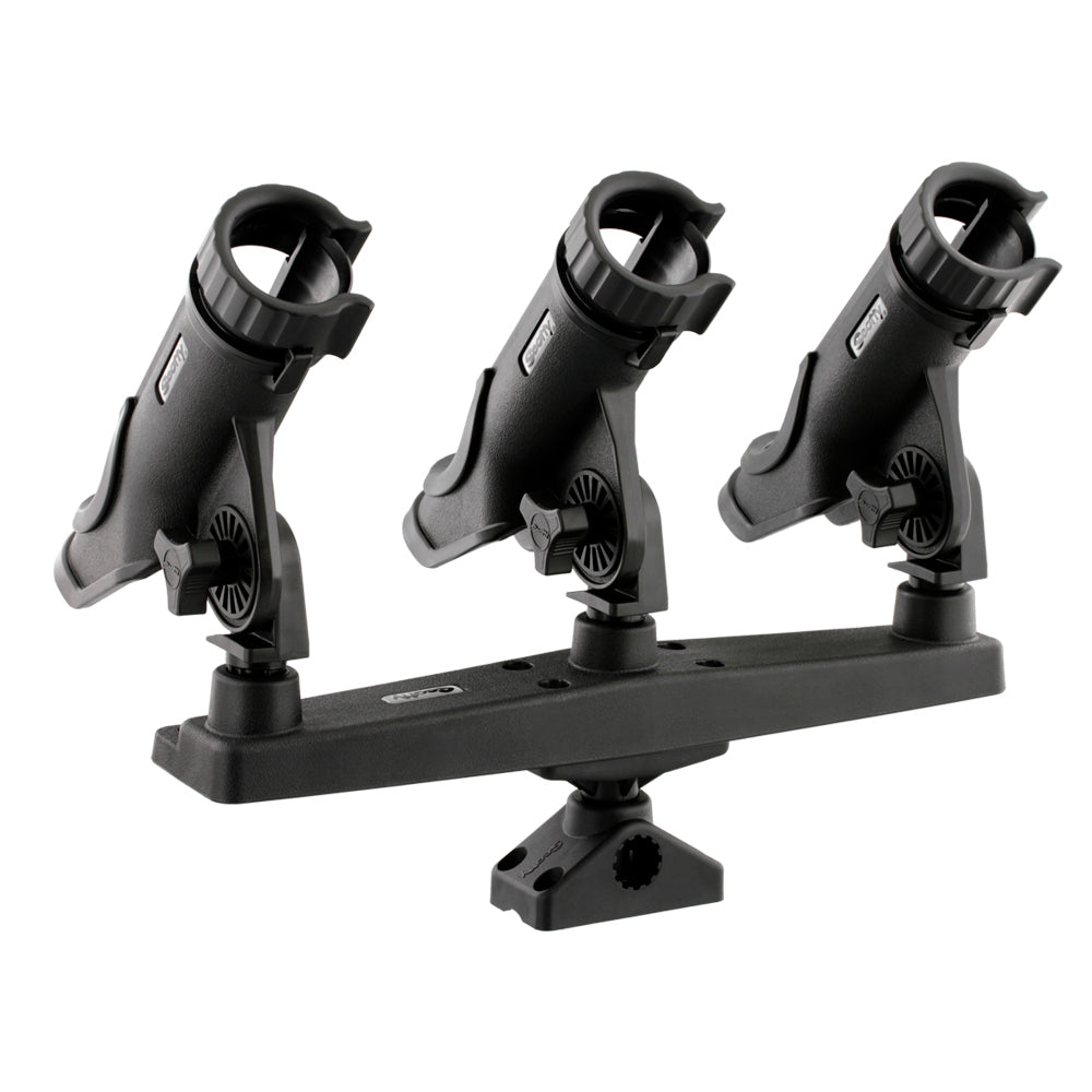 Scotty Triple Rod Holder w3 230 Power Lock Rod Holders