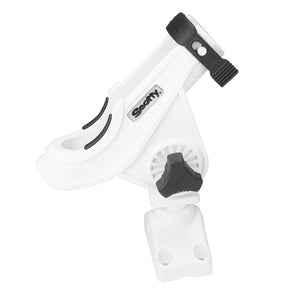Scotty 280 Bait CasterSpinning Rod Holder w241 DeckSide Mount  White