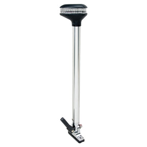 Perko Stealth Series  LED Fold Down AllRound Light  Vertical Mount 1338 Height  2NM Range
