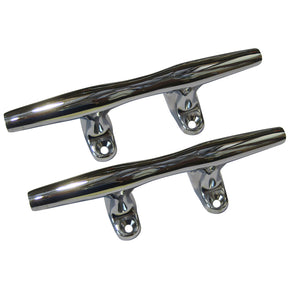 Perko 4 Open Base Cleat  Chrome Plated Zinc  Pair
