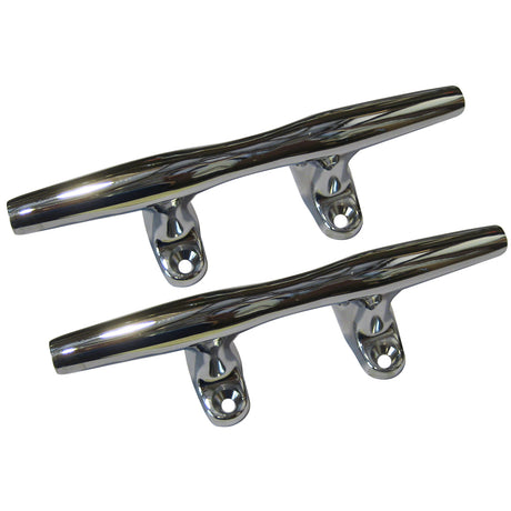 Perko 4 Open Base Cleat  Chrome Plated Zinc  Pair
