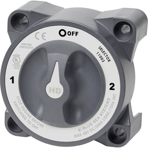 Blue Sea 11003 HDSeries Battery Switch wAlternator Field Disconnect  3Position
