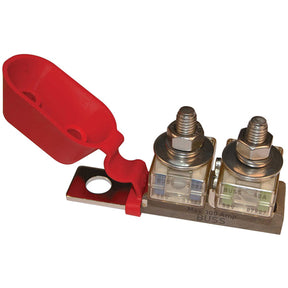 Blue Sea 2151 Terminal Fuse Block  38 Mounting Hole  2 Terminal Studs