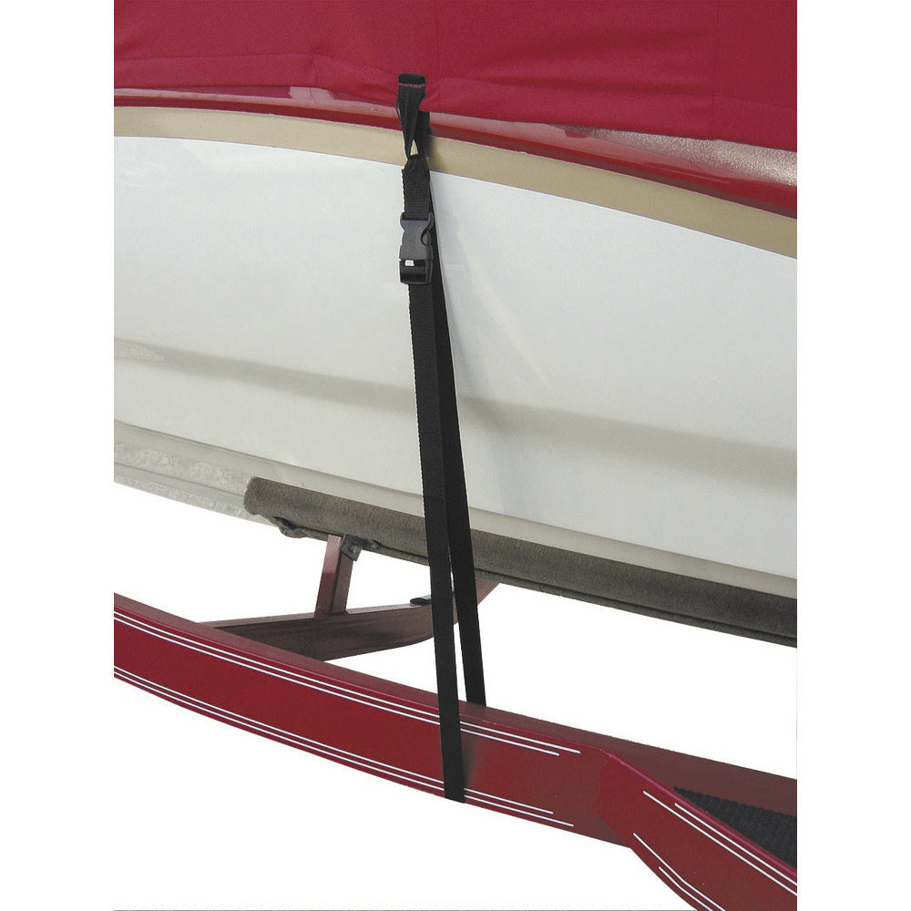 BoatBuckle SnapLock Boat Cover TieDowns  1 x 4  6Pack
