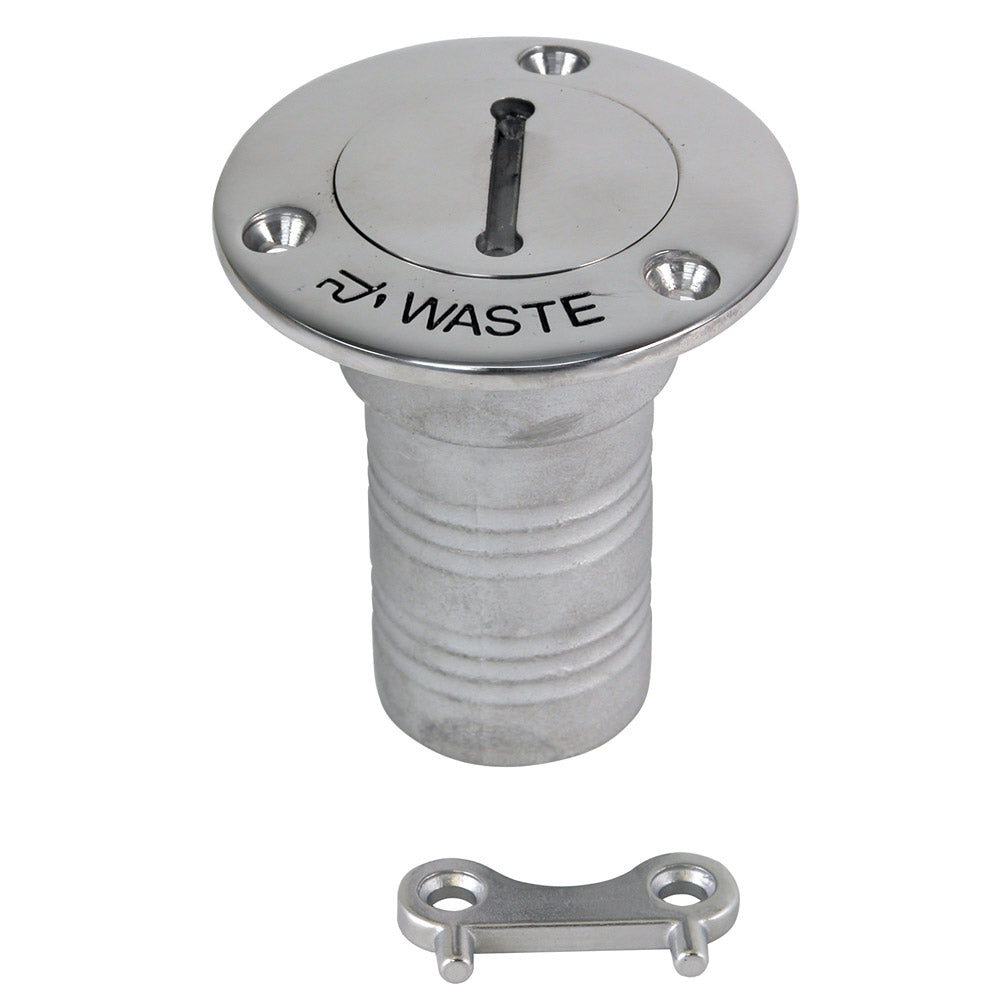 Whitecap Hose Deck Fill  112 Hose Waste