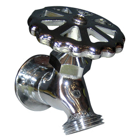 Whitecap CP Brass Sillcock 158 Base 3316 Depth