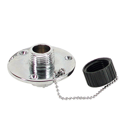 Whitecap CP Brass Outlet 234 Base 1 Depth